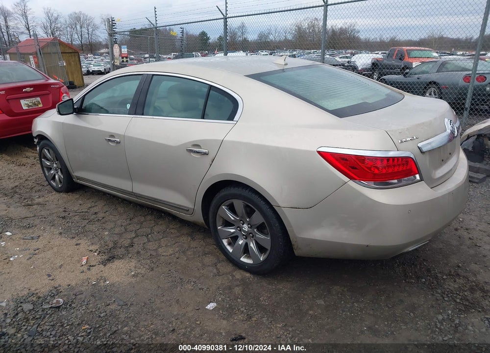 2012 BUICK LACROSSE VIN: 1G4GD5E3XCF193922