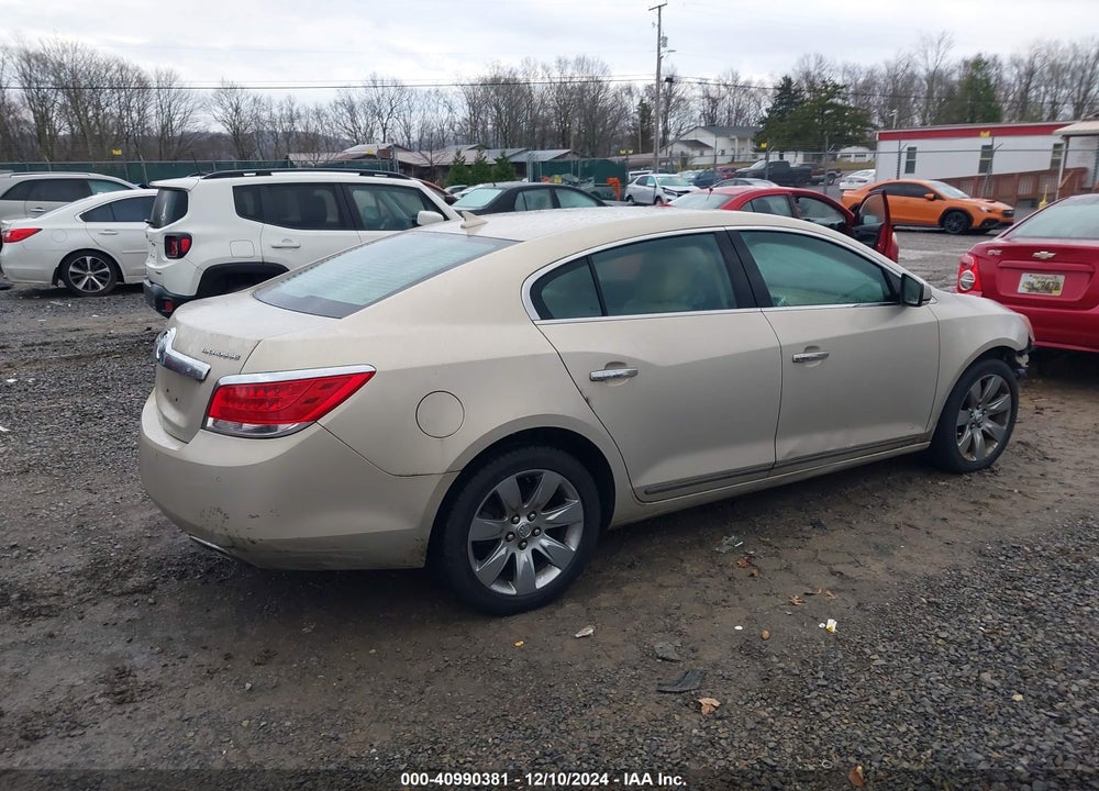 2012 BUICK LACROSSE VIN: 1G4GD5E3XCF193922
