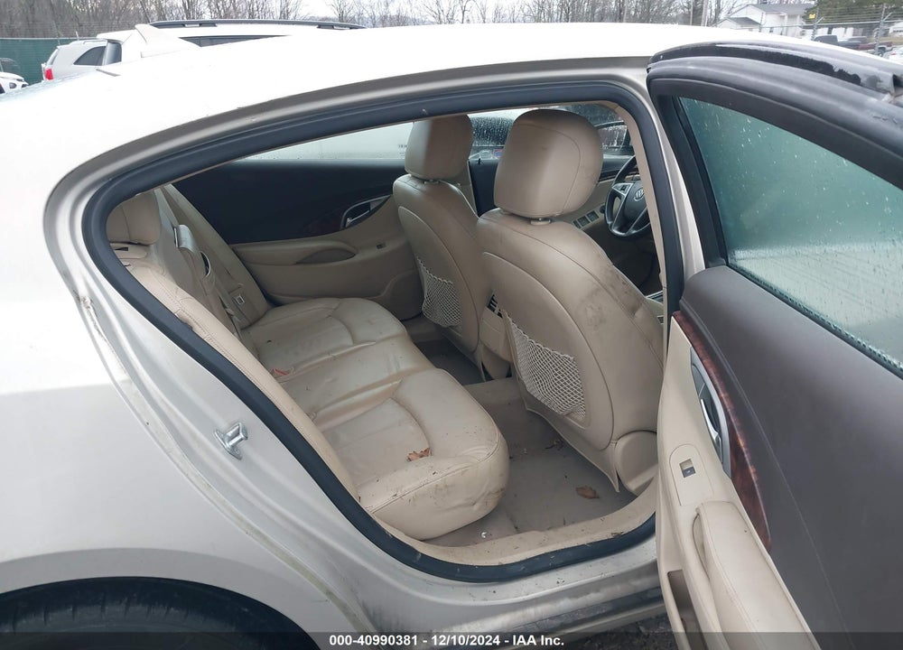 2012 BUICK LACROSSE VIN: 1G4GD5E3XCF193922