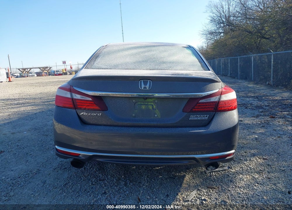 2017 HONDA ACCORD SPORT SE VIN: 1HGCR2F19HA024125