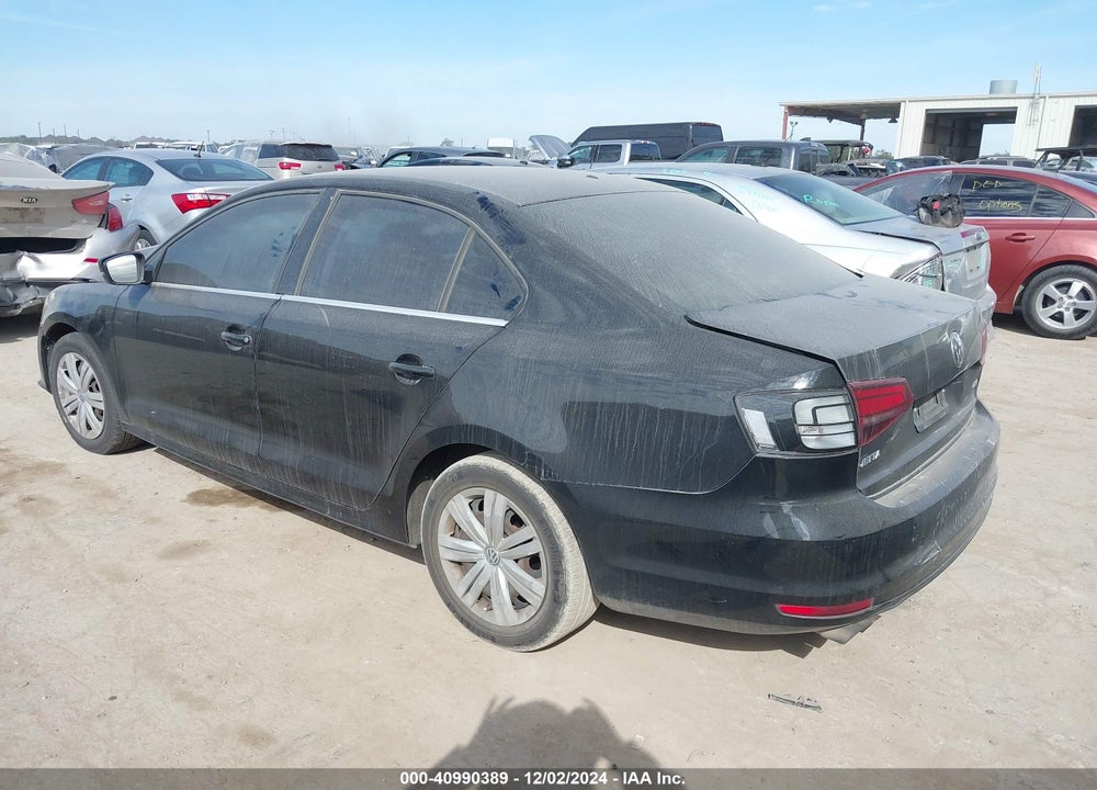2017 VOLKSWAGEN JETTA VIN: 3VW2B7AJ2HM375428