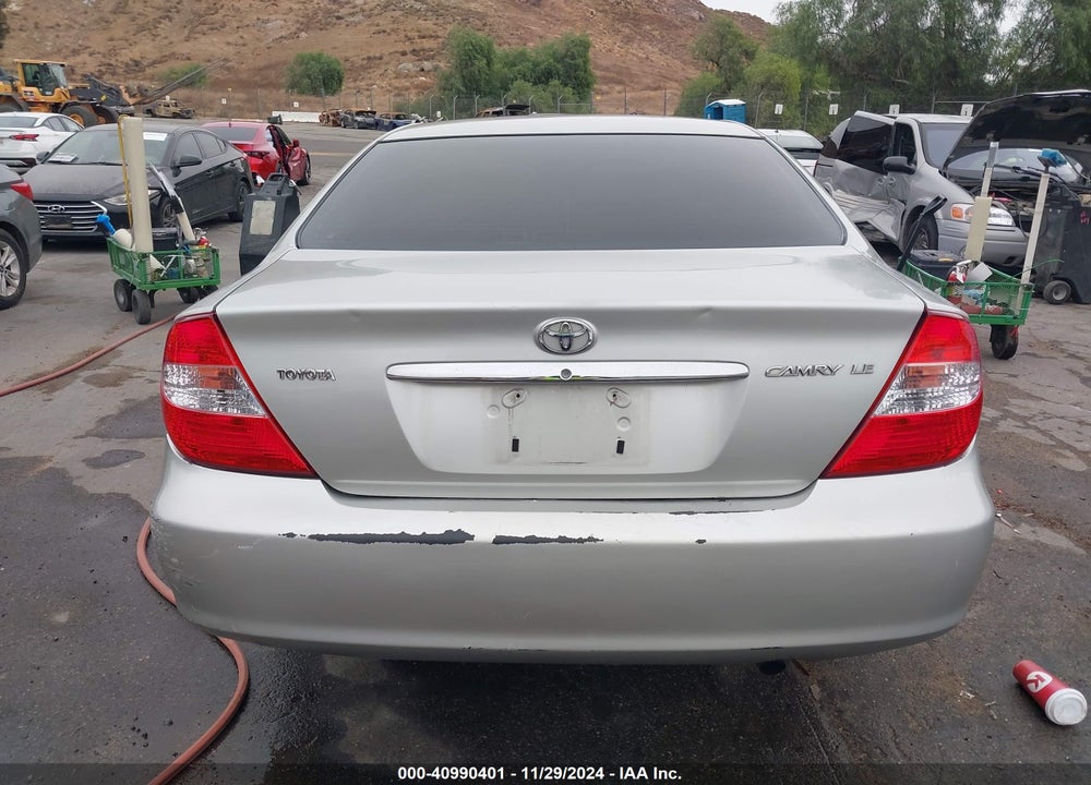 2002 TOYOTA CAMRY LE VIN: JTDBE32K720034675