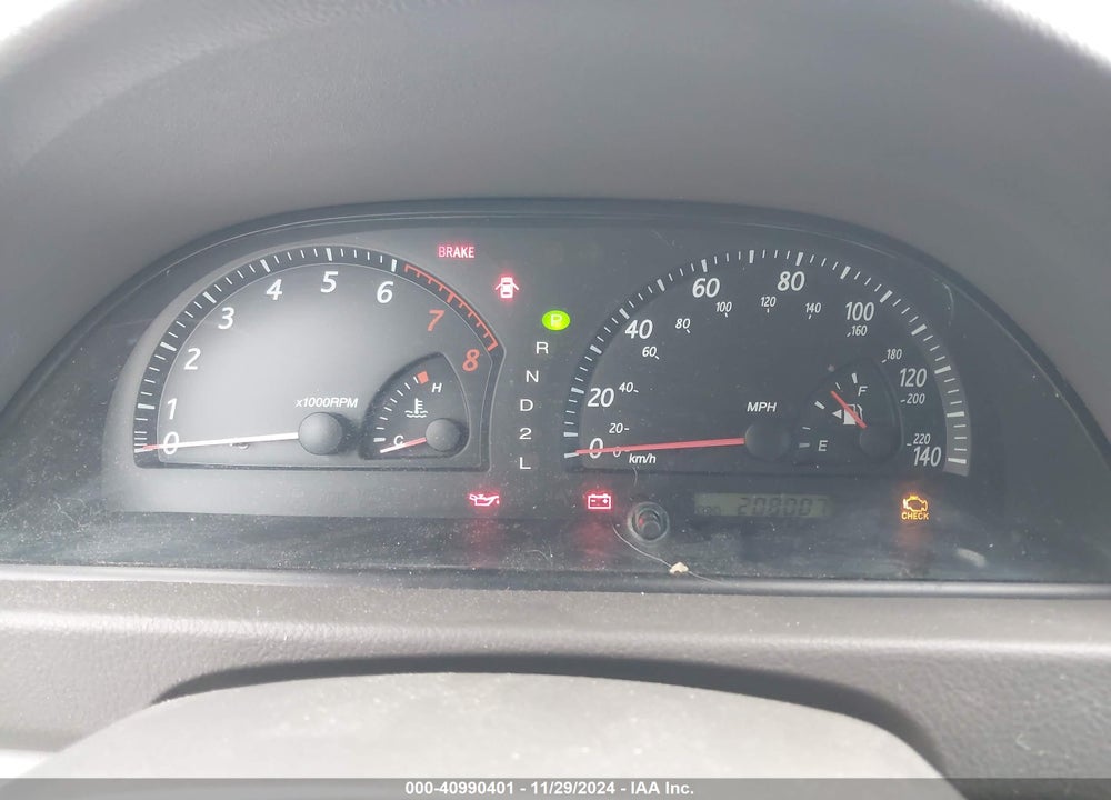 2002 TOYOTA CAMRY LE VIN: JTDBE32K720034675