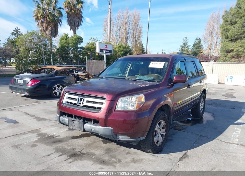 2008 HONDA PILOT VP VIN: 5FNYF18258B033974