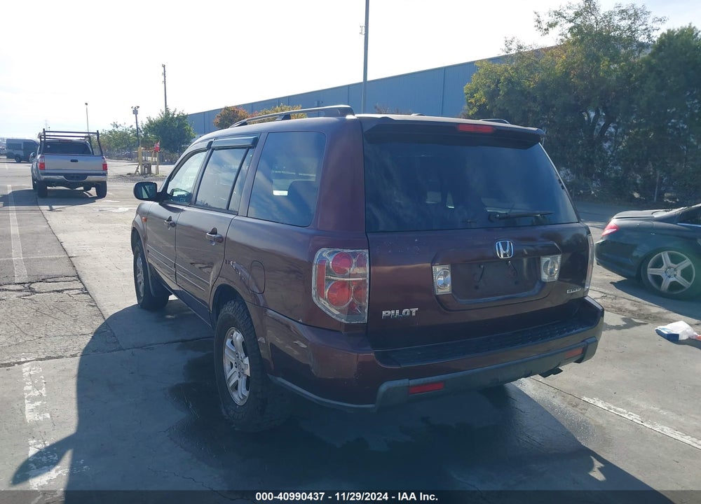 2008 HONDA PILOT VP VIN: 5FNYF18258B033974