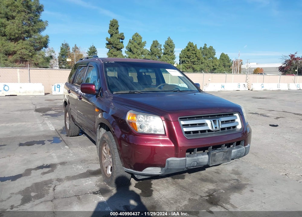 2008 HONDA PILOT VP VIN: 5FNYF18258B033974