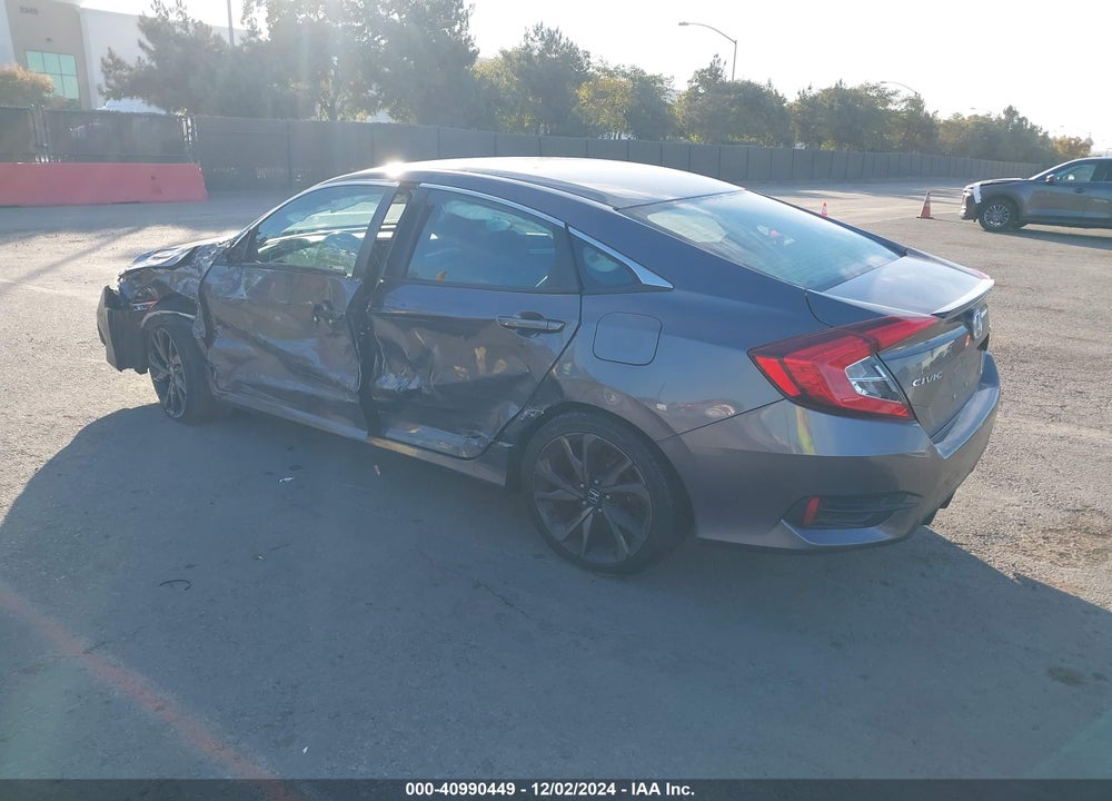 2020 HONDA CIVIC SPORT VIN: 19XFC2E84LE021876