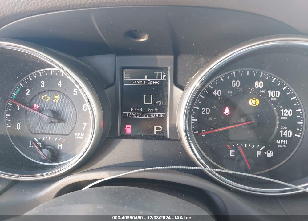 2013 JEEP GRAND CHEROKEE LAREDO VIN: 1C4RJEAG8DC517287
