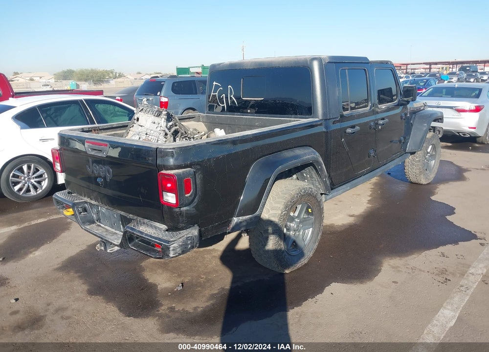 2022 JEEP GLADIATOR VIN: 1C6HJTAGXNL179853
