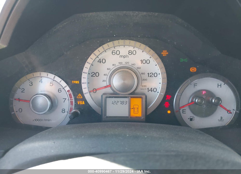 2011 HONDA PILOT LX VIN: 5FNYF3H29BB035889