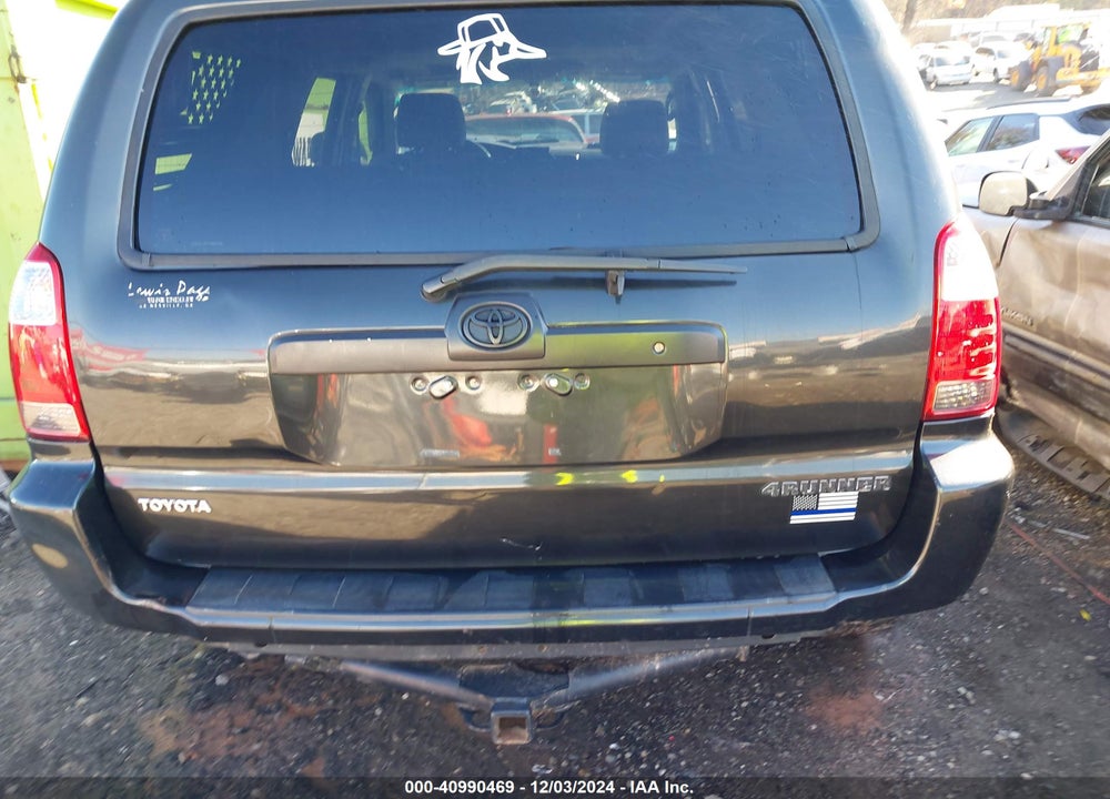 2007 TOYOTA 4RUNNER SR5 V6 VIN: JTEZU14RX78083700