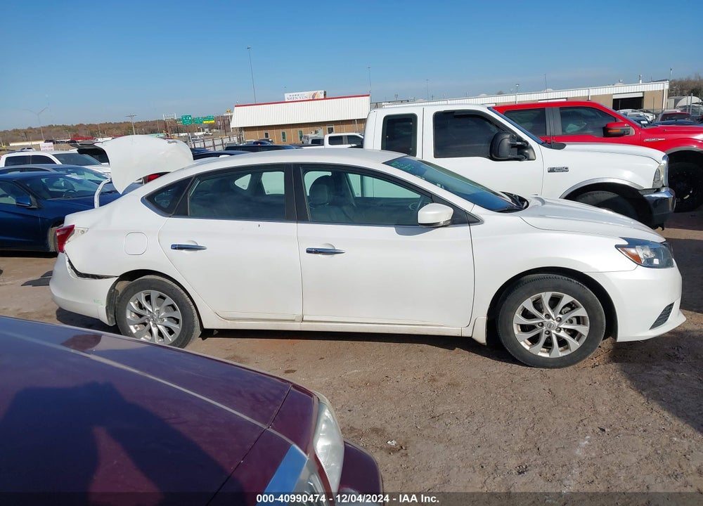 2018 NISSAN SENTRA SV VIN: 3N1AB7AP3JL654694