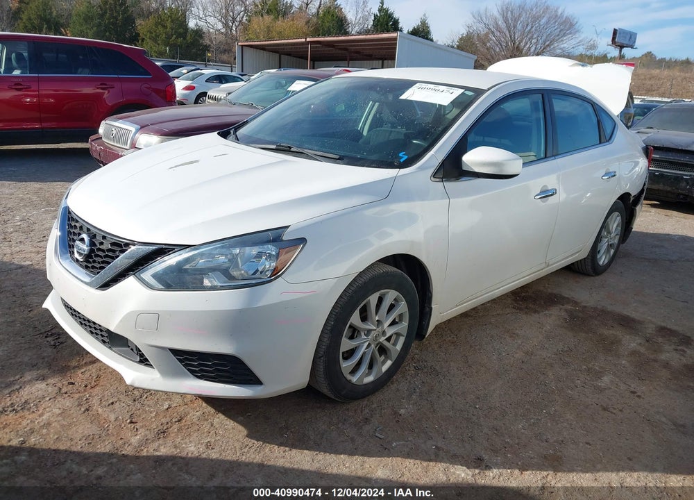 2018 NISSAN SENTRA SV VIN: 3N1AB7AP3JL654694