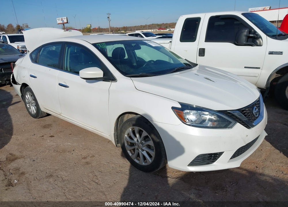 2018 NISSAN SENTRA SV VIN: 3N1AB7AP3JL654694