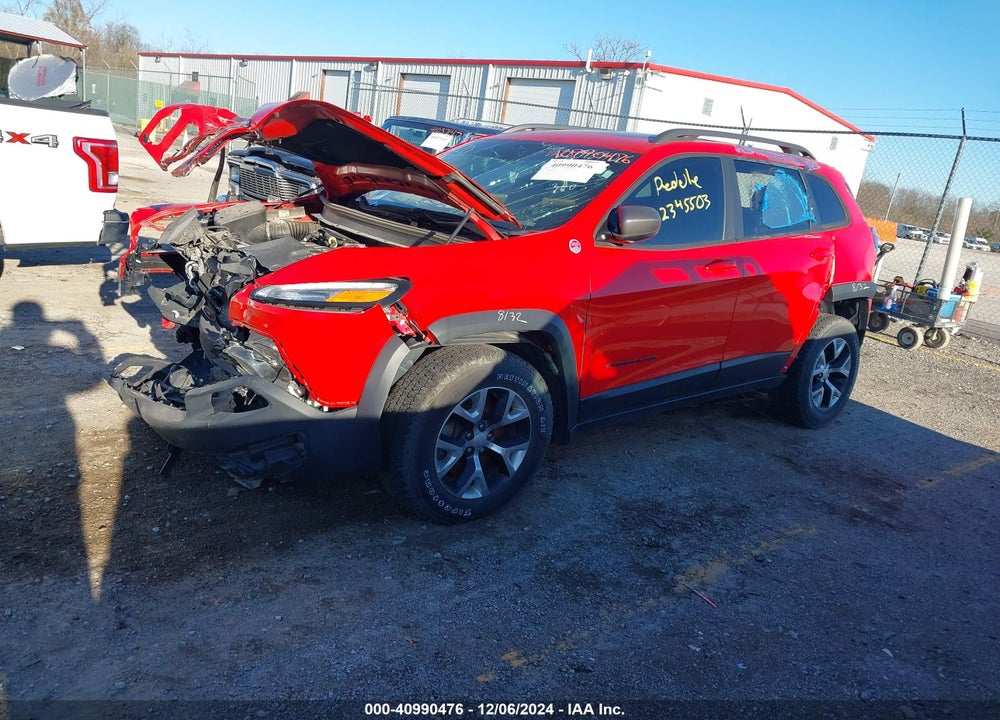 2017 JEEP CHEROKEE TRAILHAWK L PLUS 4X4 VIN: 1C4PJMBS4HW649472