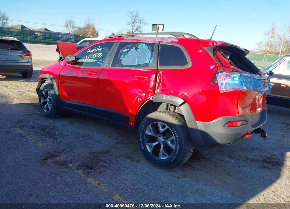 2017 JEEP CHEROKEE TRAILHAWK L PLUS 4X4 VIN: 1C4PJMBS4HW649472