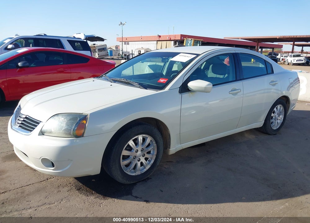 2007 MITSUBISHI GALANT ES VIN: 4A3AB56F17E038001
