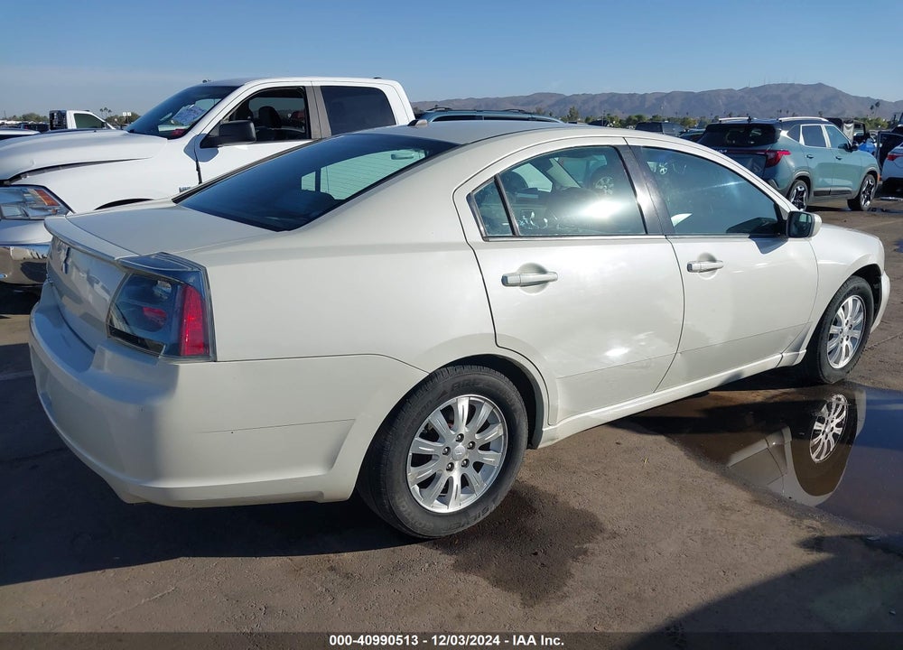 2007 MITSUBISHI GALANT ES VIN: 4A3AB56F17E038001