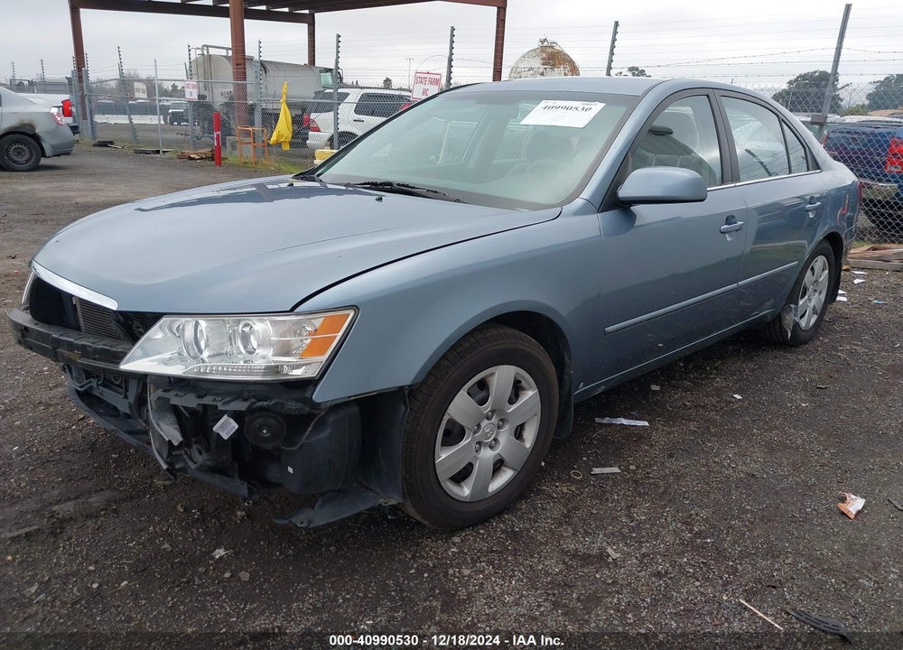 2009 HYUNDAI SONATA GLS VIN: 5NPET46C09H536548