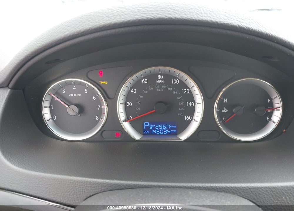 2009 HYUNDAI SONATA GLS VIN: 5NPET46C09H536548