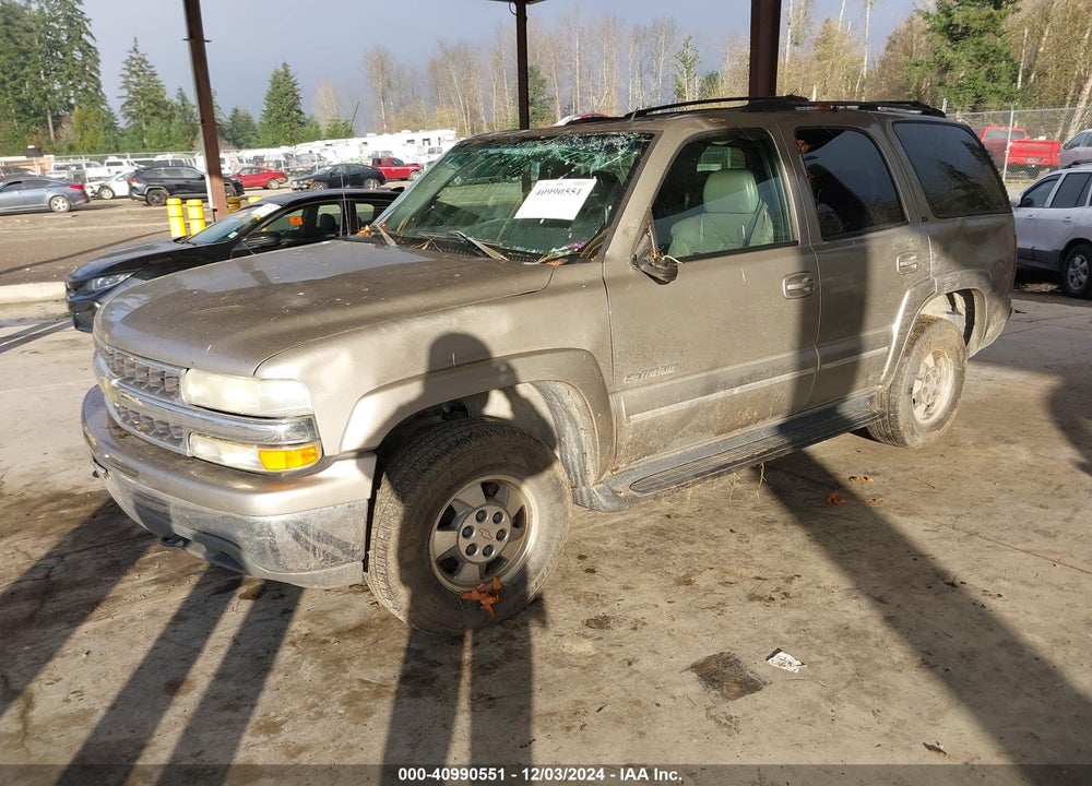 2002 CHEVROLET TAHOE LT VIN: 1GNEK13Z02J245935
