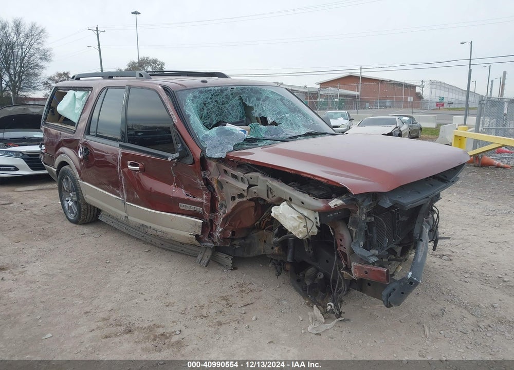 2007 FORD EXPEDITION EL EDDIE BAUER VIN: 1FMFK17537LA23370
