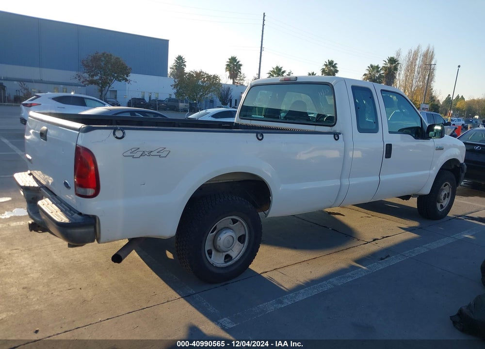 2006 FORD F-250 VIN: 1FTSX21566EC81050