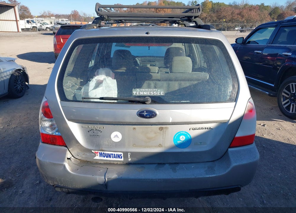 2006 SUBARU FORESTER 2.5X VIN: JF1SG65666H706412