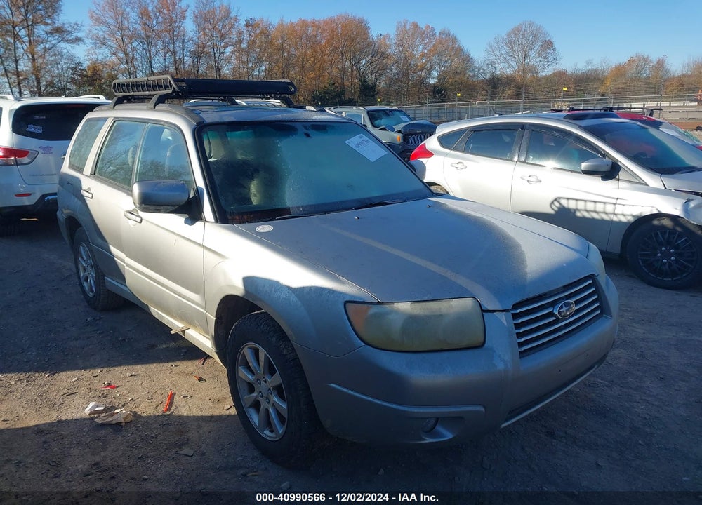 2006 SUBARU FORESTER 2.5X VIN: JF1SG65666H706412