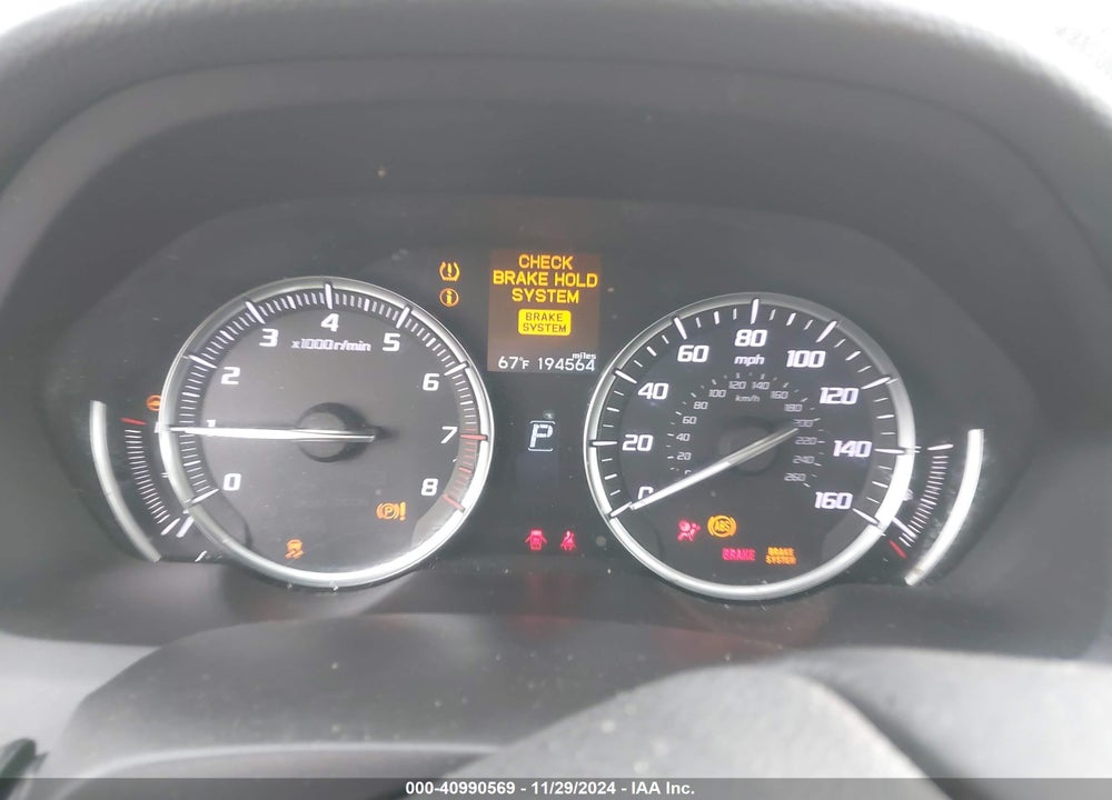 2017 ACURA TLX VIN: 19UUB1F3XHA008200