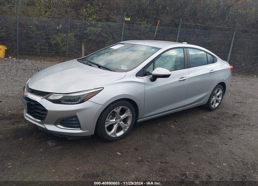 2019 CHEVROLET CRUZE PREMIER VIN: 1G1BF5SM9K7101433