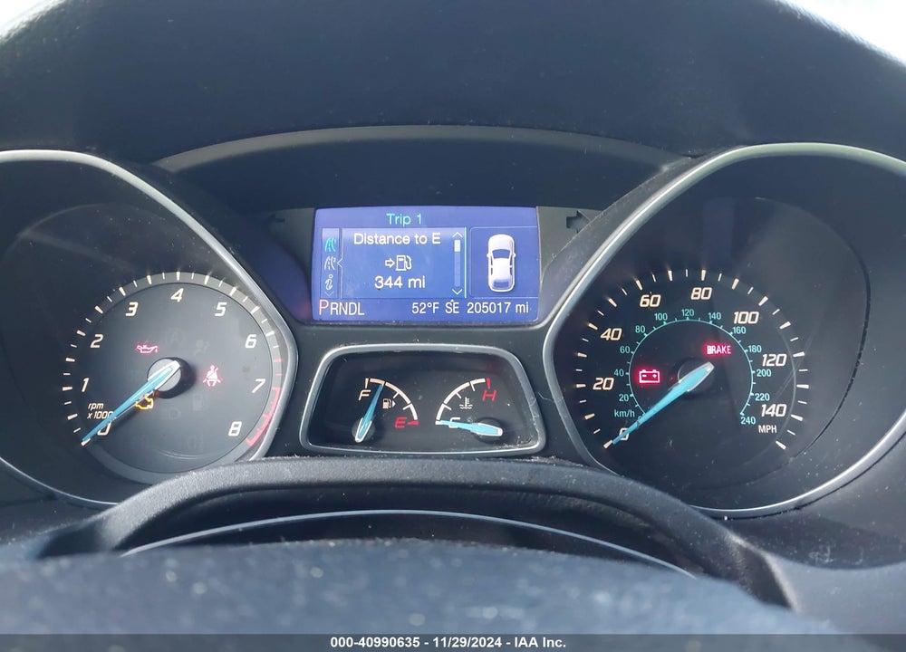 2013 FORD FOCUS VIN: 1FADP3F27DL232886