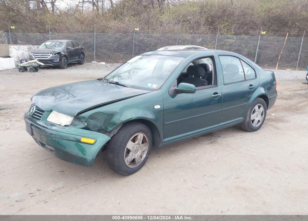 2002 VOLKSWAGEN JETTA GLS 1.8L VIN: 3VWSE69M32M019237