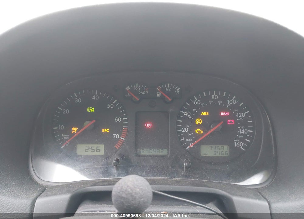 2002 VOLKSWAGEN JETTA GLS 1.8L VIN: 3VWSE69M32M019237