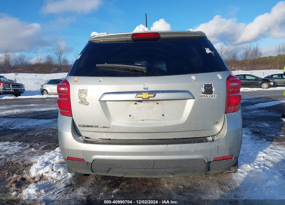 2017 CHEVROLET EQUINOX LT VIN: 2GNFLFEK2H6287608