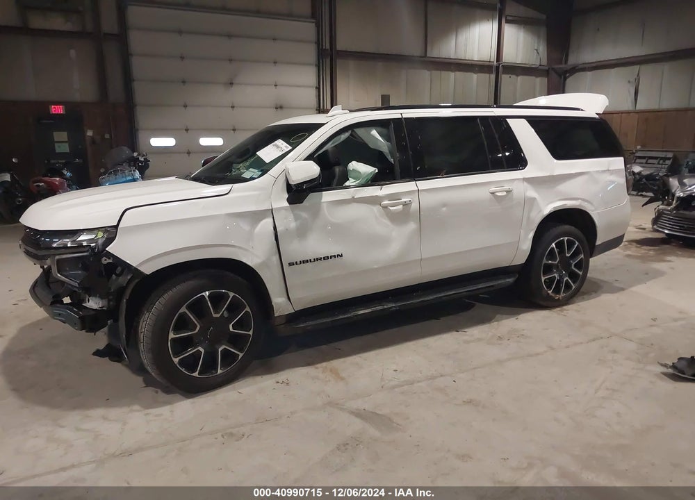 2021 CHEVROLET SUBURBAN 4WD RST VIN: 1GNSKEKD7MR421903