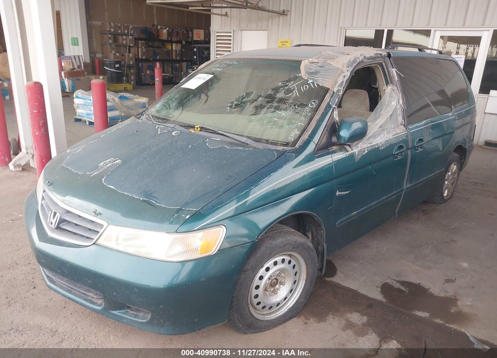 2002 HONDA ODYSSEY EX VIN: 2HKRL18652H531830