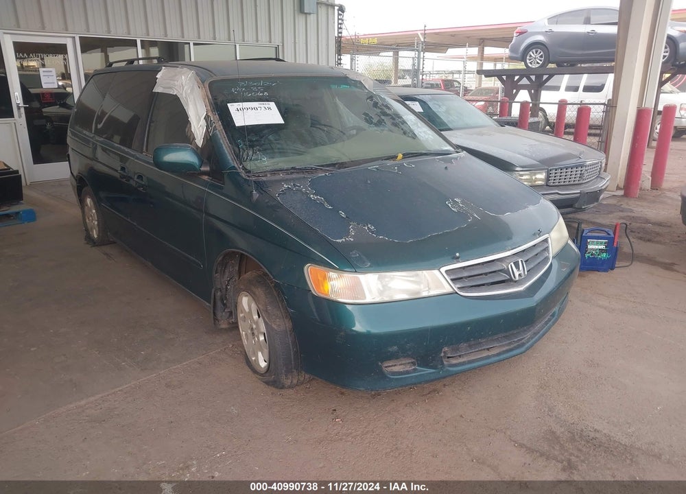 2002 HONDA ODYSSEY EX VIN: 2HKRL18652H531830