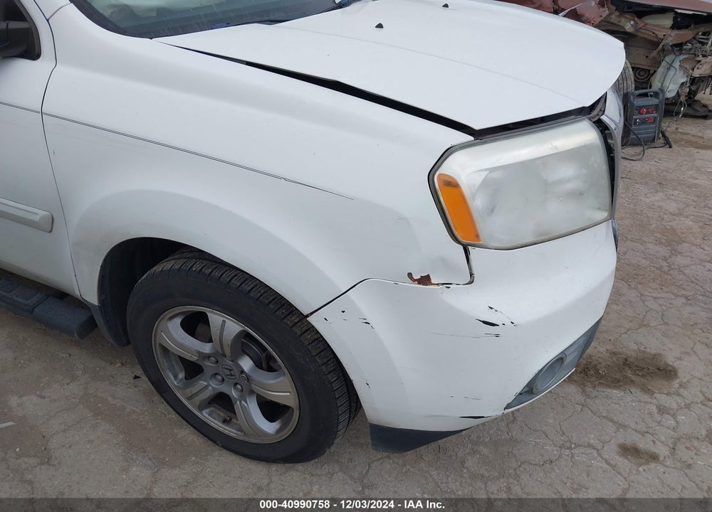 2012 HONDA PILOT EX VIN: 5FNYF3H45CB025248