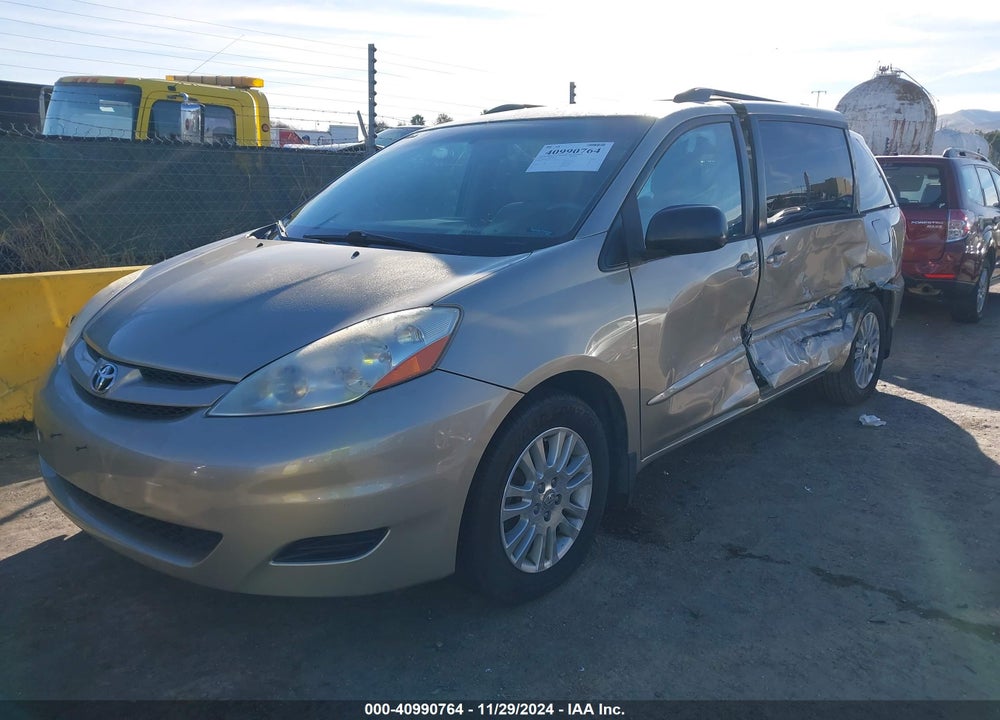 2008 TOYOTA SIENNA LE VIN: 5TDZK23C08S192256