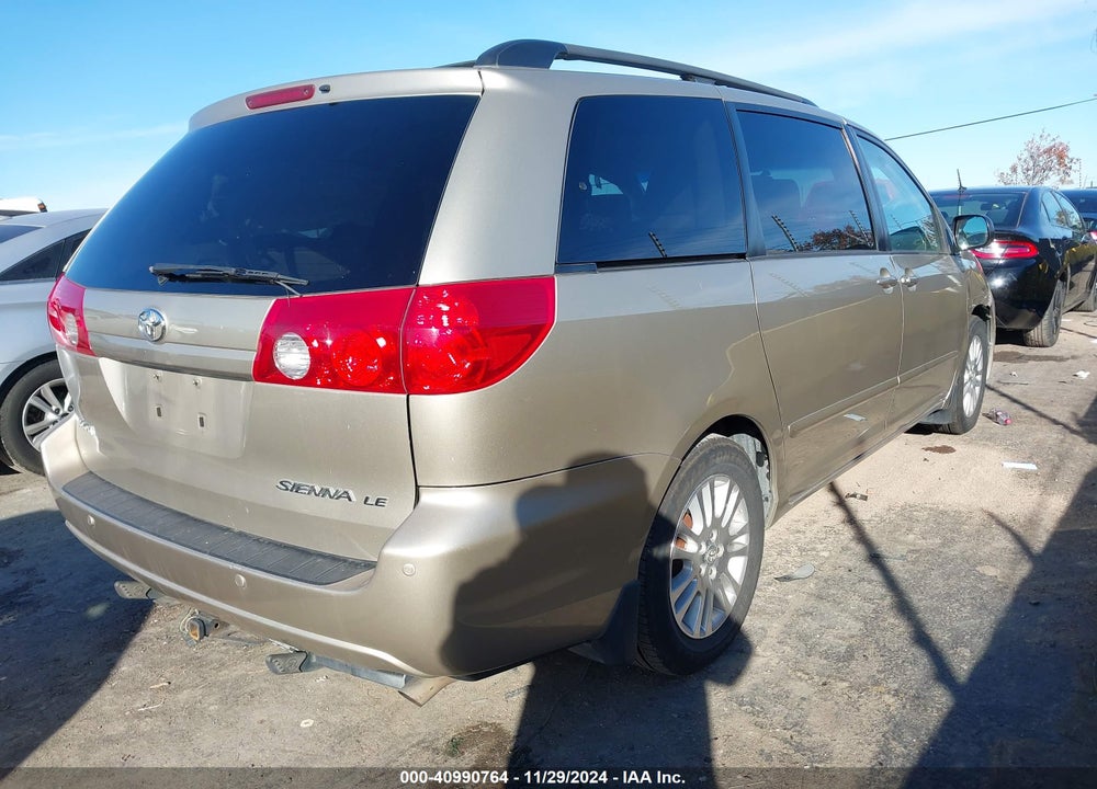 2008 TOYOTA SIENNA LE VIN: 5TDZK23C08S192256
