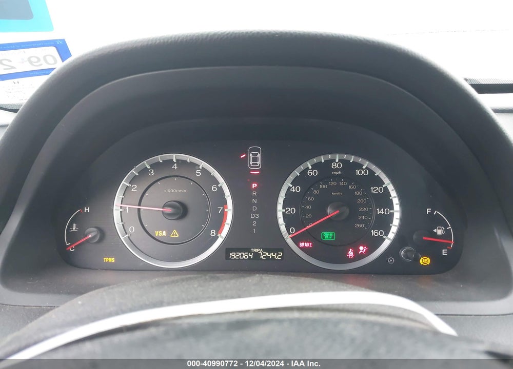 2010 HONDA ACCORD 3.5 EX-L VIN: 1HGCP3F84AA012429
