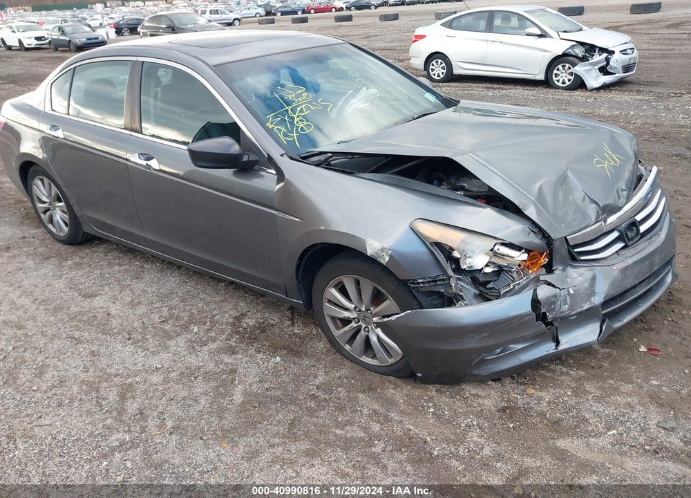 2012 HONDA ACCORD 3.5 EX-L VIN: 1HGCP3F81CA010270