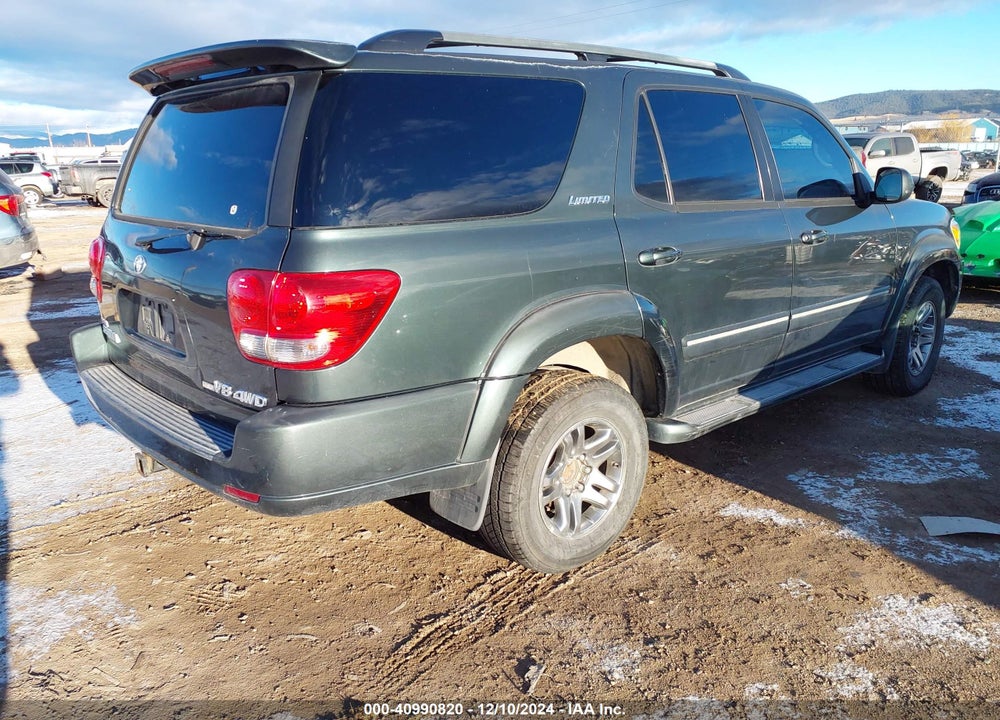 2006 TOYOTA SEQUOIA LIMITED V8 VIN: 5TDBT48A36S260970