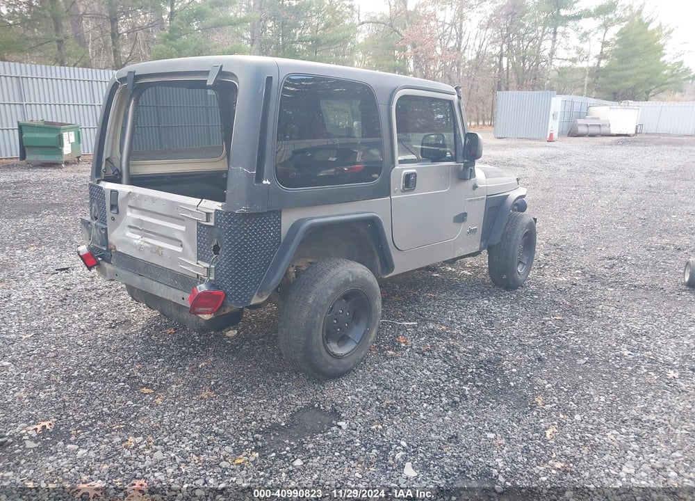 2001 ANGLER JEEP WR SPORT VIN: 1J4FA49S91P317684