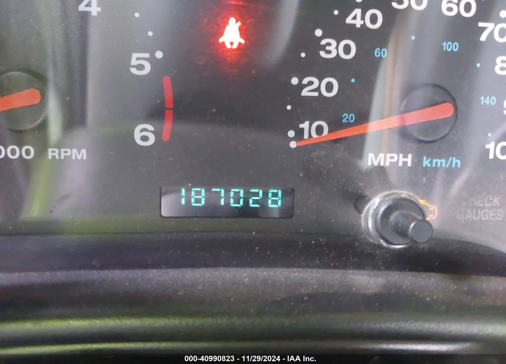 2001 ANGLER JEEP WR SPORT VIN: 1J4FA49S91P317684