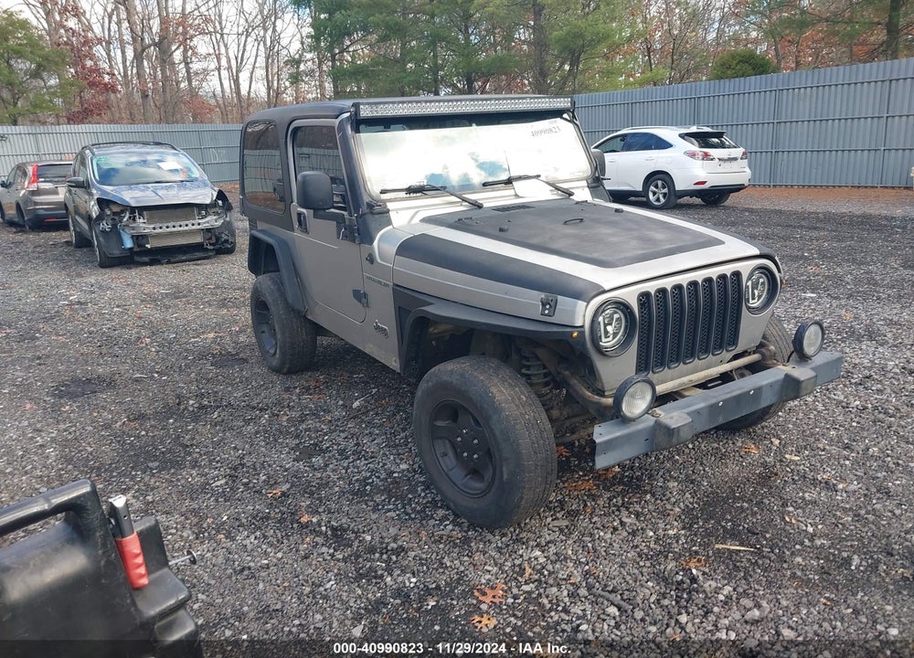 2001 ANGLER JEEP WR SPORT VIN: 1J4FA49S91P317684
