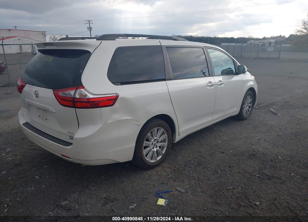 2017 TOYOTA SIENNA XLE LIMITED VIN: 5TDDZ3DC8HS165333