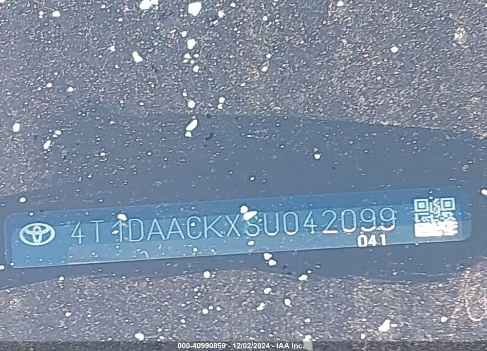 2025 TOYOTA CAMRY LE VIN: 4T1DAACKXSU042099