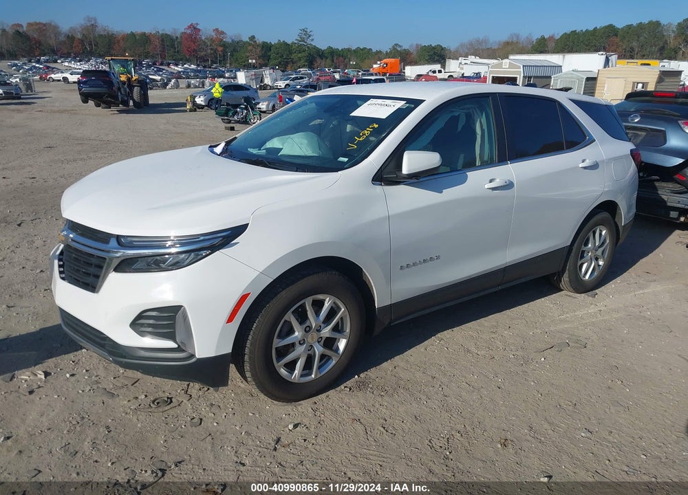 2022 CHEVROLET EQUINOX FWD LT VIN: 3GNAXKEV3NL136818
